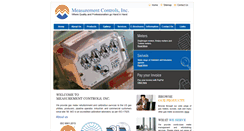 Desktop Screenshot of measurementcontrols.com